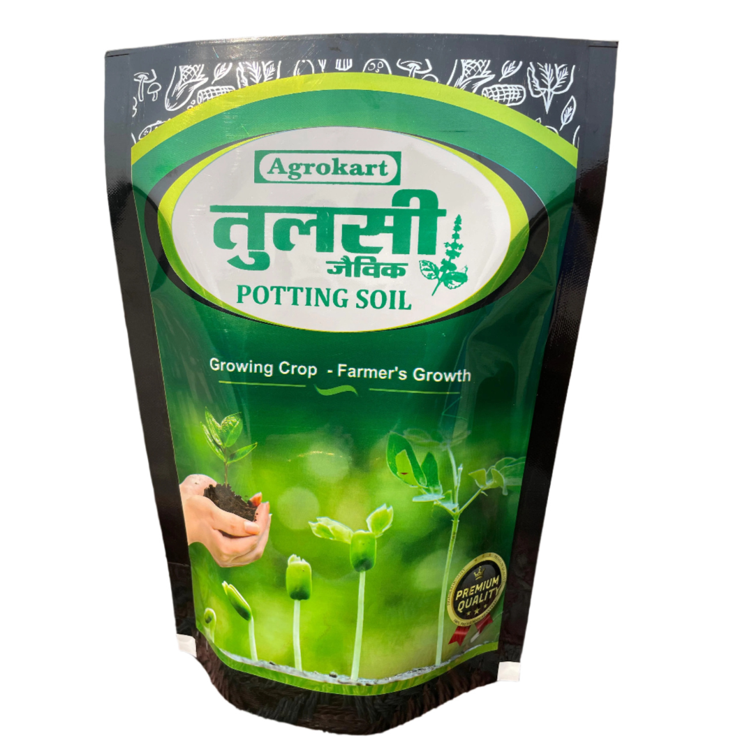 Tulsi Potting Soil 100% Organic Special Research Based Formula